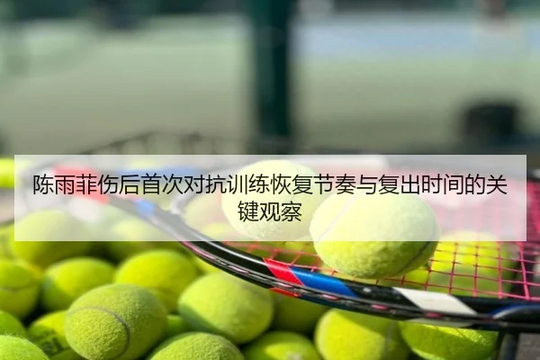 陈雨菲伤后首次对抗训练恢复节奏与复出时间的关键观察